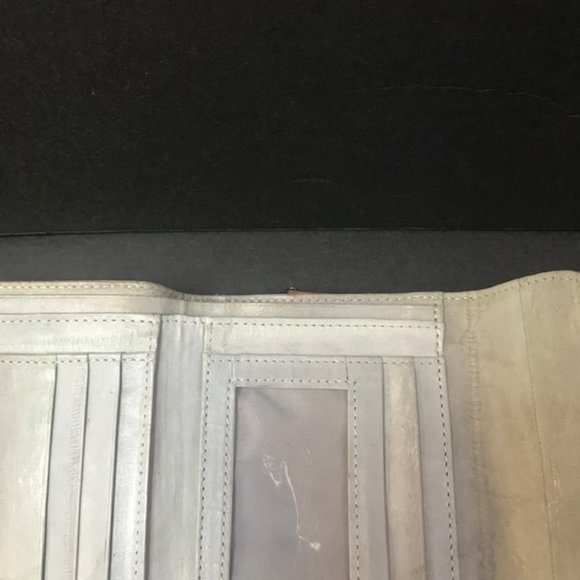 Vintage EEL Skin fold wallet - Picture 8 of 8